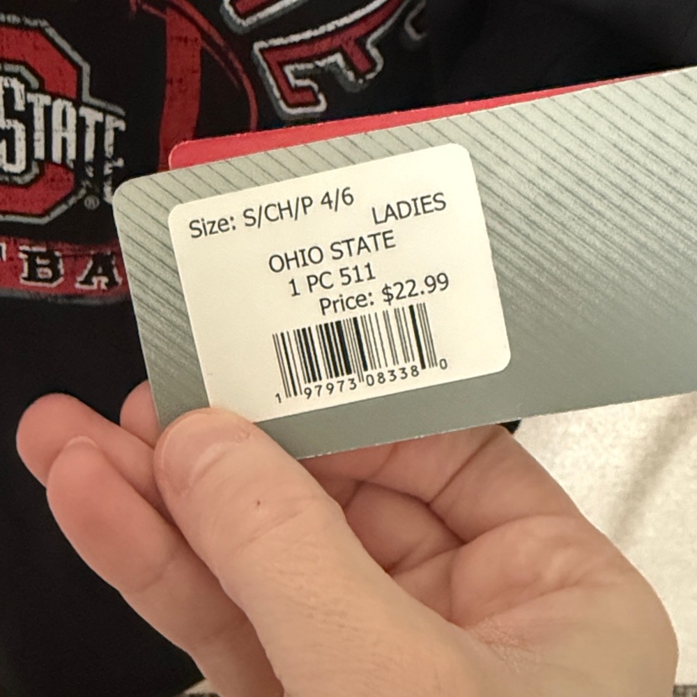Pro Edge Black Ohio State tee - Picture 6 of 8